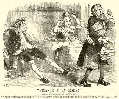 "Finance A La Mode!"(刻印) 作： English School