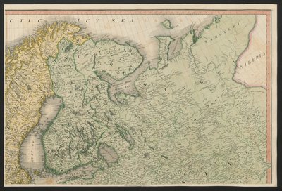 ヨーロッパからのフィンランドとロシアは、1815 年 11 月 20 日、1816 年に発行されたパリの最終条約によって合意され、確認されたいくつかの帝国と州の境界線の逸脱とともに、領土のすべての変更を説明しています (コロ 作： English School