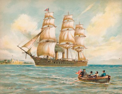 最初の装甲艦 作： English School