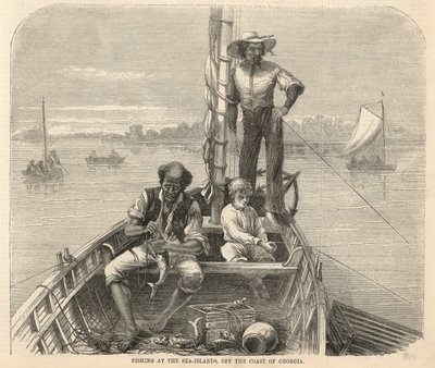 ジョージア州沖のシーアイランドでの釣り 作： English School