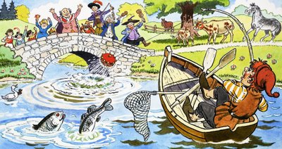 市長の帽子のための釣り 作： English School