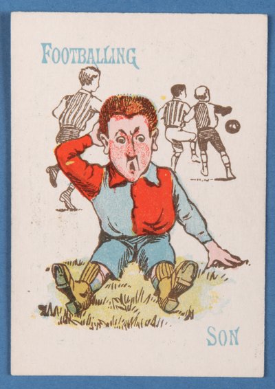 サッカーの息子、ハッピーファミリーカードゲーム、c.1890-1900 作： English School