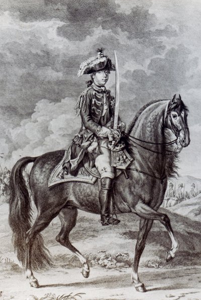 フレデリック・アウグストゥス、ヨーク公とアルバニー（1763-1827） 作： English School