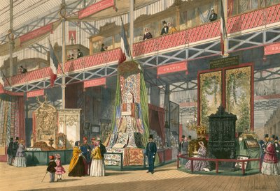1851年の大展覧会のフランス部門 作： English School