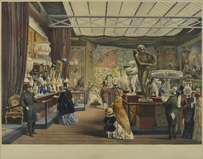 「ディキンソン」の1851年の偉大な展覧会の包括的な写真から、1854年フランス、1854年発行 作： English School