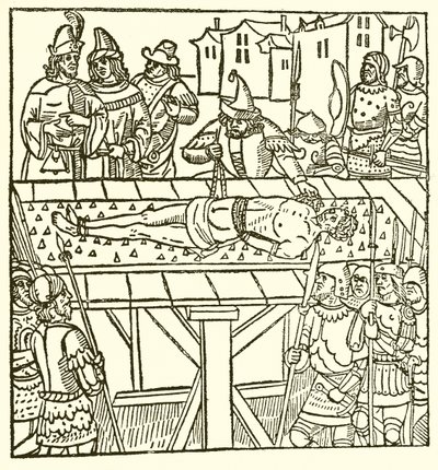 Lydgates Fall of Princes、1494から 作： English School