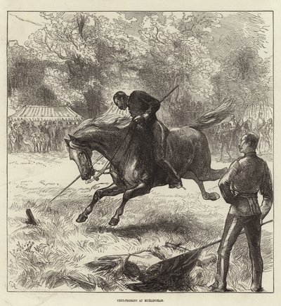 Illustrated London Newsの表紙、1875年6月12日 作： English School