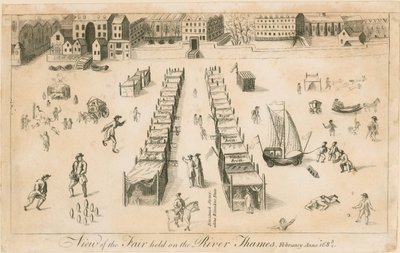 1683-84年のフロストフェア 作： English School