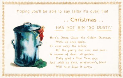 完全ゴミ箱、クリスマスカード 作： English School