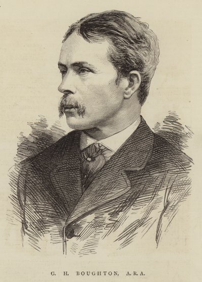 G H Boughton, ARA (エングレービング) 作： English School