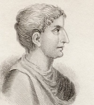 ガイウス・サルスティウス・クリスパス、「クラブの歴史辞典」より1825年発行 作： English School