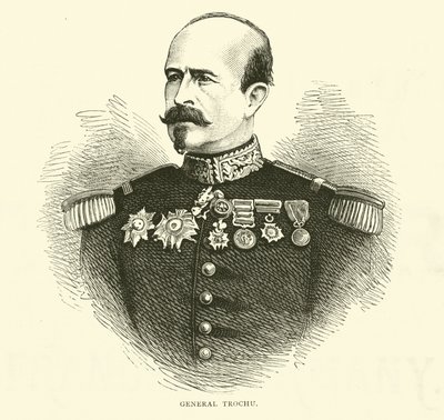 トロチュ将軍、1870年9月 作： English School