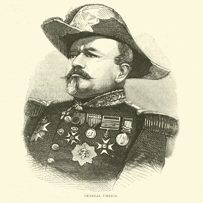 ユーリヒ将軍、1870年9月 作： English School