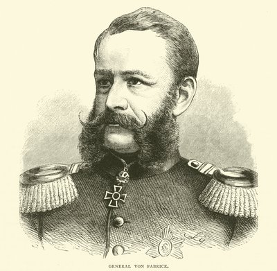 フォンファブリス将軍、1870年10月 作： English School