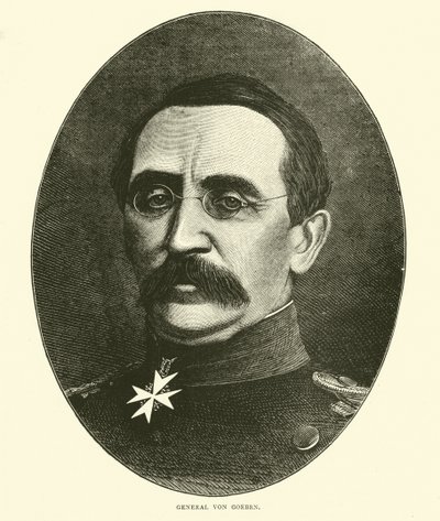 フォンゲーベン将軍、1870年10月 作： English School