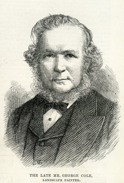 The Illustrated London NewsのGeorge Cole（1810–83）、1883年9月29日 作： English School