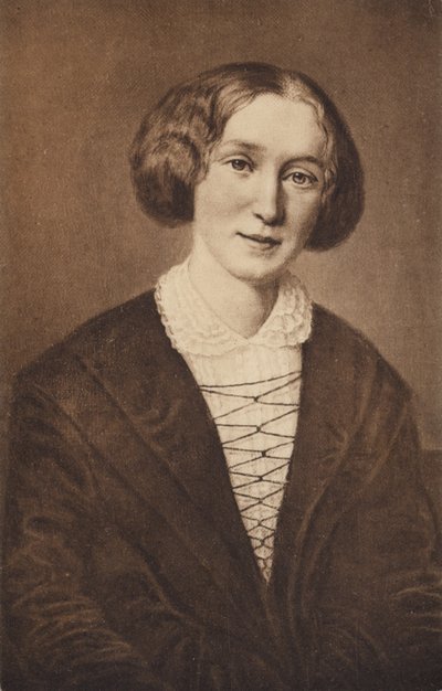 ジョージ・エリオット（1819-1880）、イギリスの小説家 作： English School