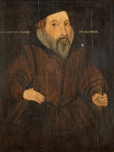 グレゴリー・ウィルシェイア、1605年頃 作： English School
