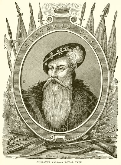 Gustavus Vasa-ロイヤルタイプ 作： English School