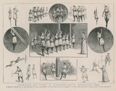 アレクサンドラハウスの女性用体育館 作： English School
