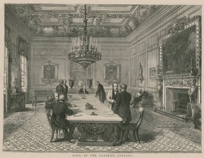 Hall of the Drapers Company、ロンドン 作： English School