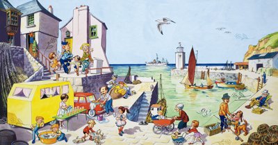 ハーバーシーン（非表示の画像付き） 作： English School