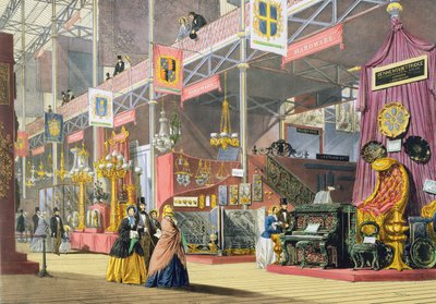 ハードウェアと木彫り機械、1851年の大展覧会、ディキンソン総合写真 作： English School