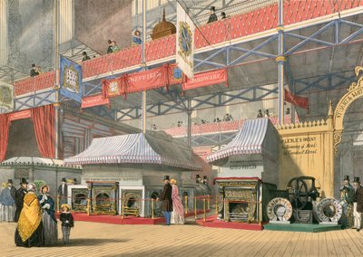 1851年の大展覧会のハードウェアセクション 作： English School