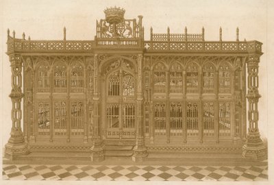 ヘンリー第7礼拝堂、ウェストミンスター寺院、ロンドン 作： English School