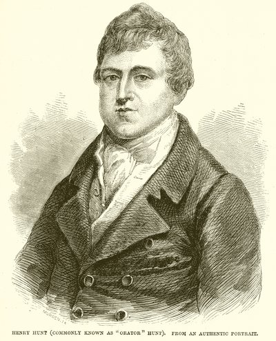 Henry Hunt（一般にOrator Huntとして知られています） 作： English School
