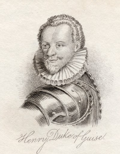 1825年に出版された「クラブの歴史辞典」のヘンリー1世、ジョインヴィルの王子 作： English School