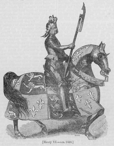 ヘンリー6世、AD 1450 作： English School