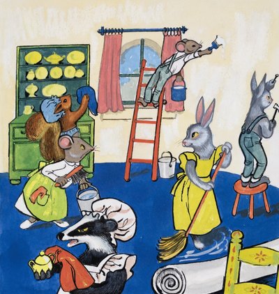 家の装飾 作： English School