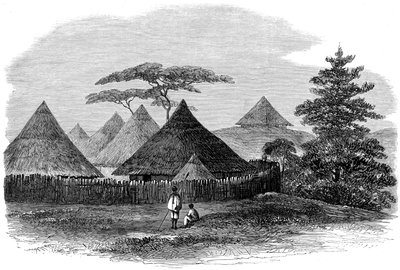 マグダラの家、イギリス遠征からアビシニアまで1868 作： English School
