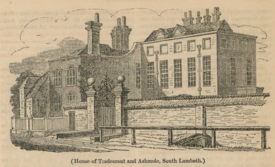 サウスランベスのTradescantとAshmoleの家 作： English School