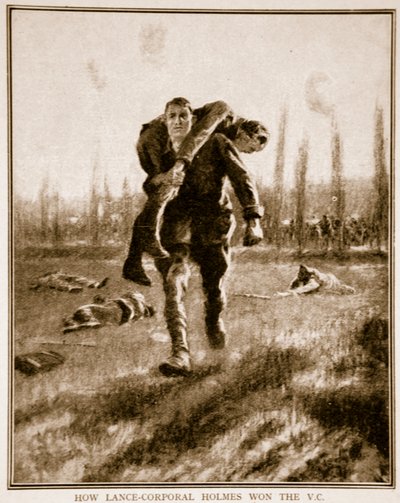 ランスコーポラルホームズがVCに勝利した方法、1914-19 作： English School