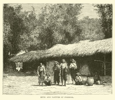 フォルモサの小屋と原住民 作： English School