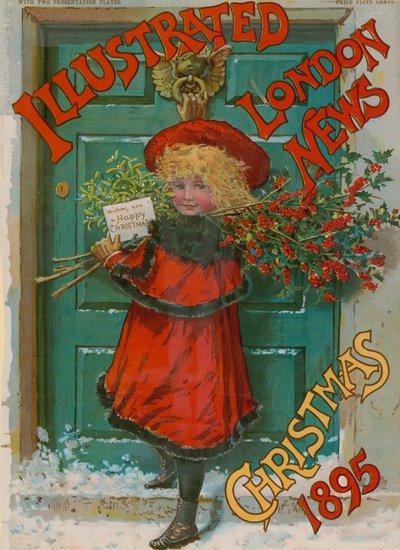 イラスト付きロンドン・ニュース、クリスマス版、1895 作： English School