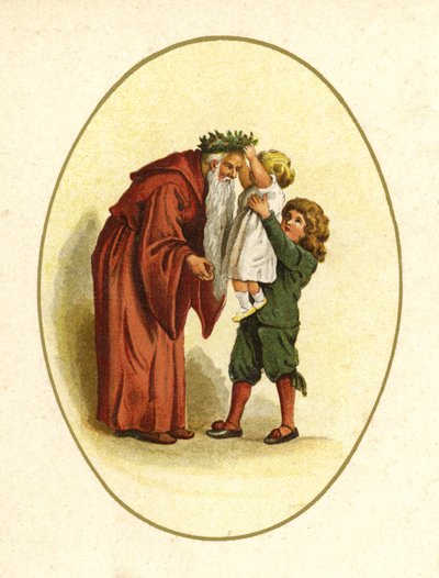 The Coming Of Father Christmas のイラスト (カラーリソ) 作： English School