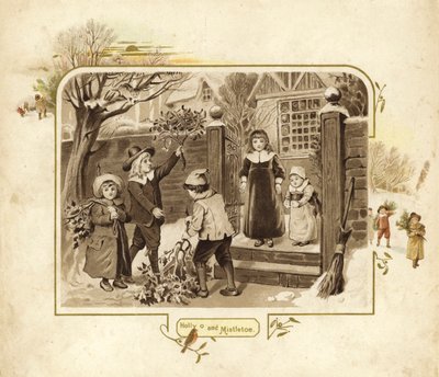 父のクリスマスのイラスト 作： English School