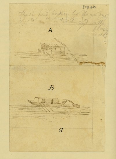 イラスト、アメリカ合衆国の西部への旅に関する手紙...、エリアスフォーダムピム、1818年（332331も参照） 作： English School