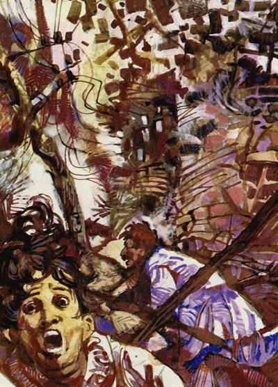 1906年、サンフランシスコは地震に見舞われました 作： English School
