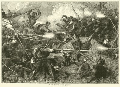 1871年1月の聖クエンティンの戦い 作： English School