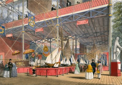 インド、No 3、素晴らしい展覧会、1851年 作： English School