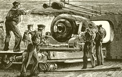 Ironcladのタレットの内部 作： English School