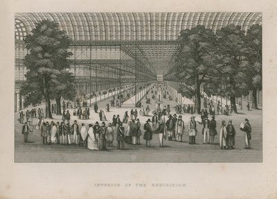 大展覧会の内部、1851年 作： English School