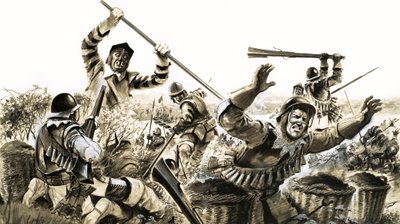 Into Battle：Oliver Cromwellの最後の勝利 作： English School