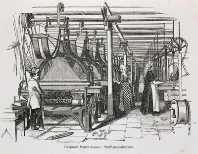 Jacquard Power Looms 作： English School