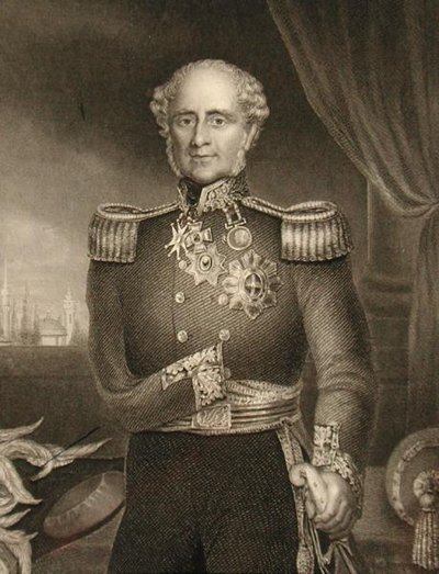 ジェームズ・ヘンリー・サマセット・フィッツロイ（1788-1855）第1代ラグラン男爵（彫刻作品 作： English School