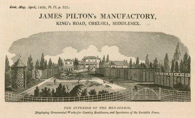James Piltons Manufactory、キングスロード、チェルシー 作： English School